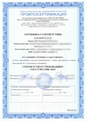 Сертификат ISO. Международные стандарты